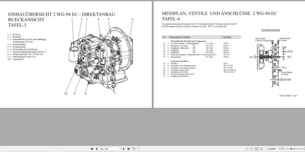 ZF Transmission ERGOPOWER 2 WG 94 EC Maintenance and Repair Manual DE (2)