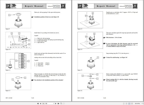 ZF Transmission ERGOPOWER 2 WG 94 EC Repair Manual (2)