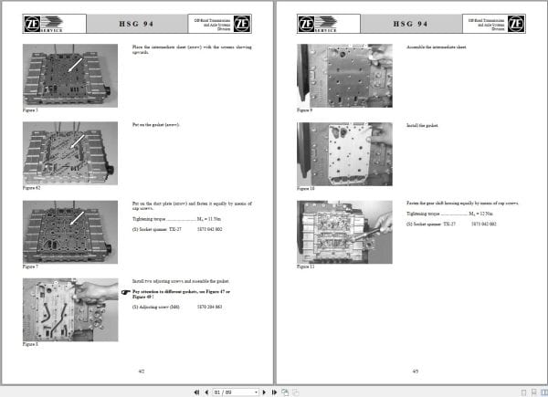 ZF Transmission ERGOPOWER 4 6 WG 110 Repair Manual (2)