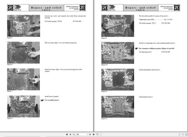 ZF Transmission ERGOPOWER 4 6 WG 130 160 Repair Manual (2)