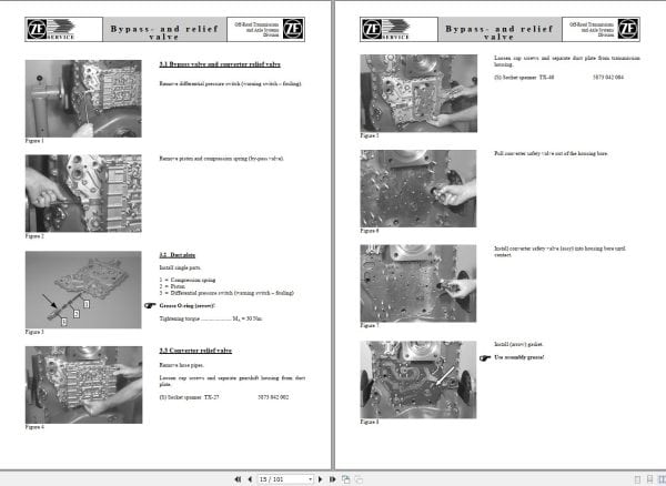 ZF Transmission ERGOPOWER 4 6 WG 190 210 Repair Manual (2)