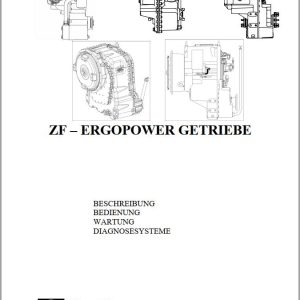 ZF Transmission ERGOPOWER Maintenance and Repair Manual DE (1)