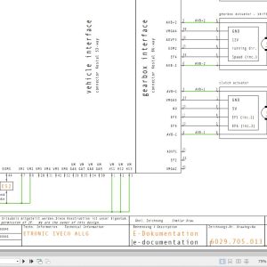 ZF Transmission ETronic Iveco Allg Electrical Diagram (1)
