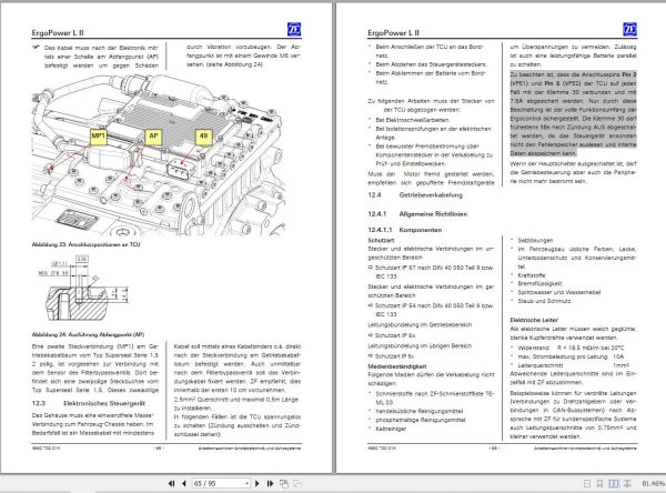 ZF Transmission ErgoPower L II Diagrams and Operating Instructions DE (2)