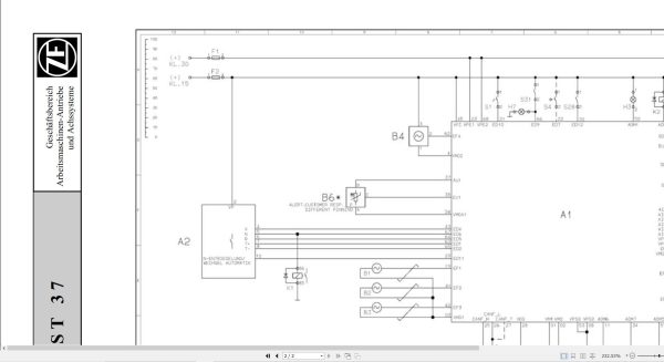 ZF Transmission Module EST 37 Connection Diagram DE (2)