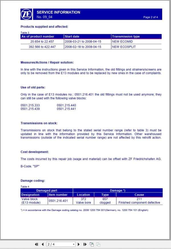 ZF Transmission Service Information (1)