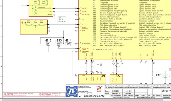 ZF Unit Control EST57 T7140 Electrical Diagram DE (2)