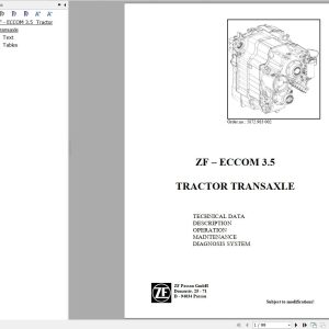 ZF Vehicle Control Unit Diagram and Instruction Manual EN DE (2)