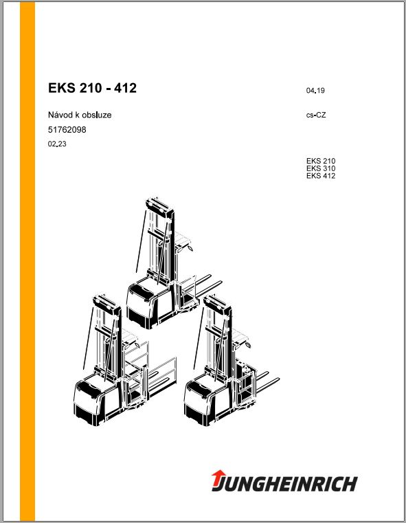 [CZ] Jungheinrich Forklift Operating Manual Update 06.2023 (2)