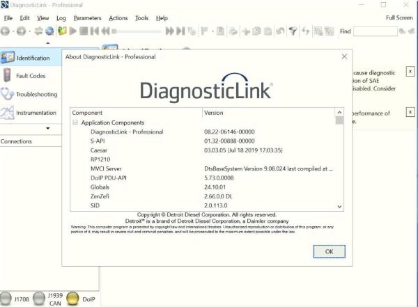 Detroit Diesel Diagnostic Link 8.22 Professional 1