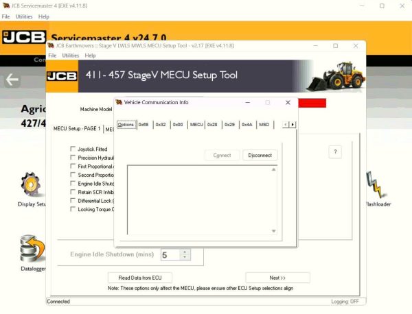 HOW TO FIX JCB COMMUNICATION ERROR 14
