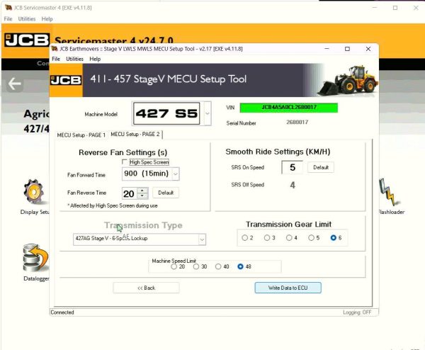 HOW TO FIX JCB COMMUNICATION ERROR 15