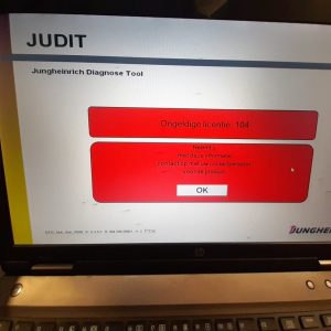 How to fix Jungheinrich Judit Errors Solution 1