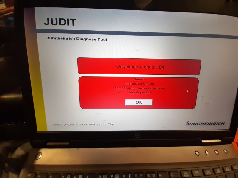 How to fix Jungheinrich Judit Errors Solution 1