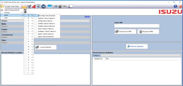 Isuzu G IDSS 07.2025 Global Export Diagnostic Service System 2