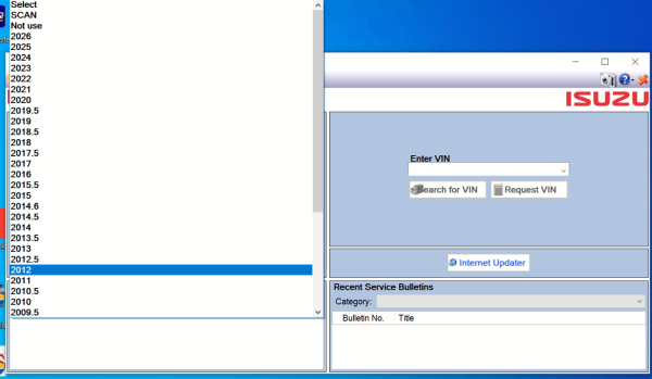 Isuzu G IDSS 07.2025 Global Export Diagnostic Service System 4