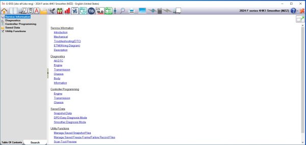 Isuzu G IDSS 07.2025 Global Export Diagnostic Service System 5