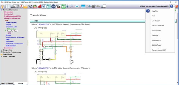 Isuzu G IDSS 07.2025 Global Export Diagnostic Service System 7