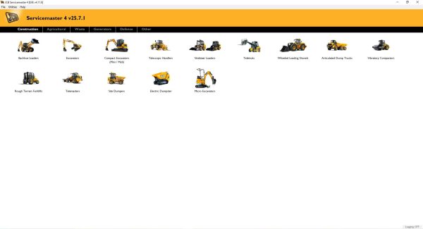 JCB SM4 v25.7.1 07.2025 Diagnostic Software 1