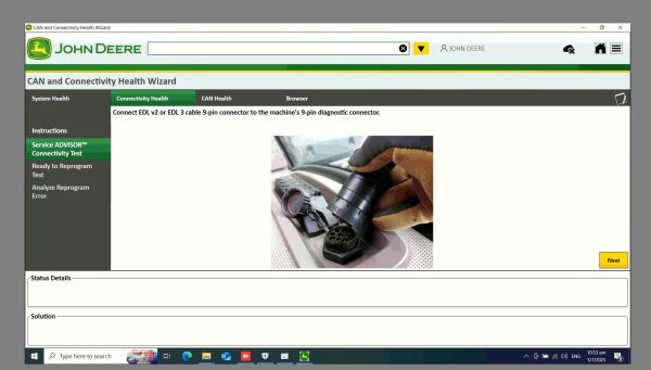 John Deere CAN and Connectivity Health Wizard 1.21.3.5 1