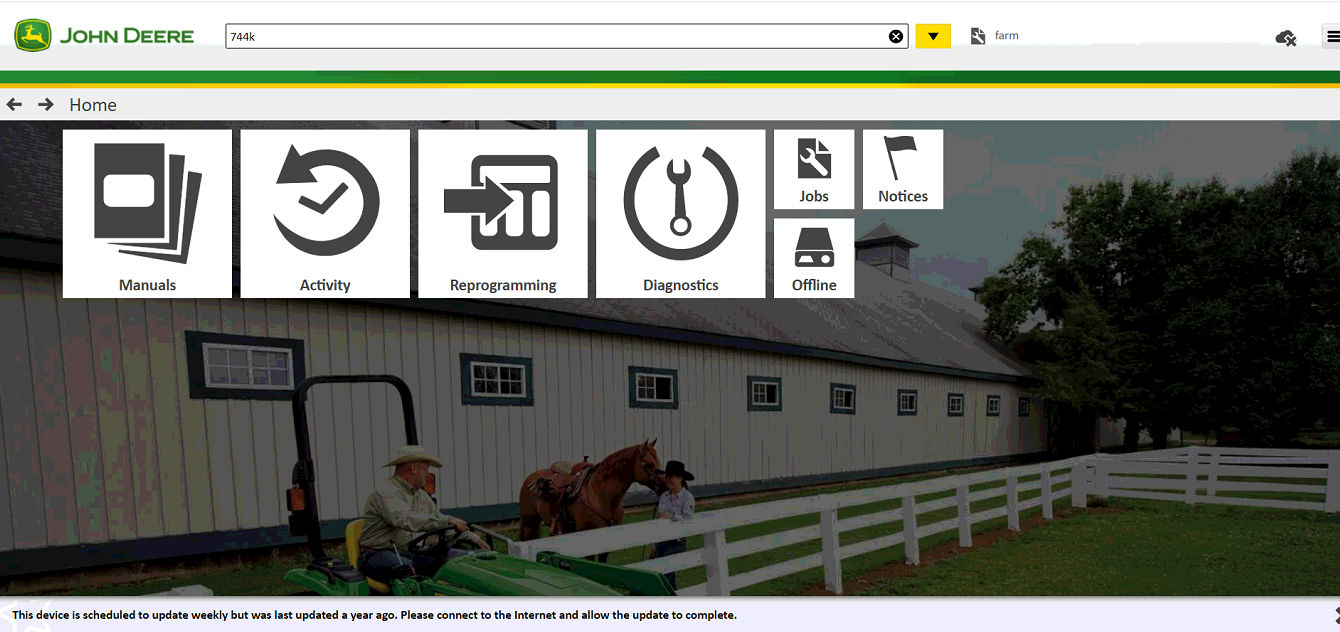 John Deere SA 5.3 AG Data Sets 2023.11 ZH Language 0