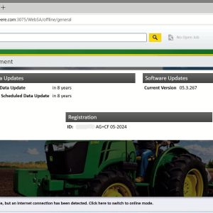 John Deere SA 5.3.267 Application REMOTE INSTALLATION 1