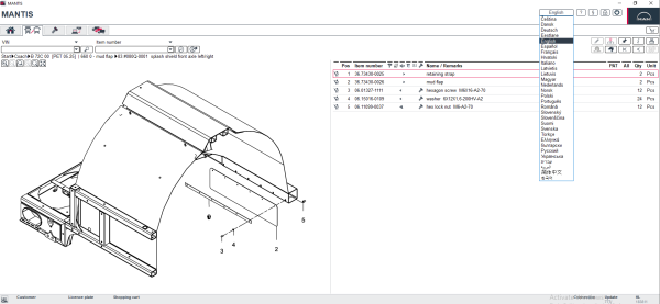MAN MANTIS EPC V789 07.2025 Spare Parts Catalog 6