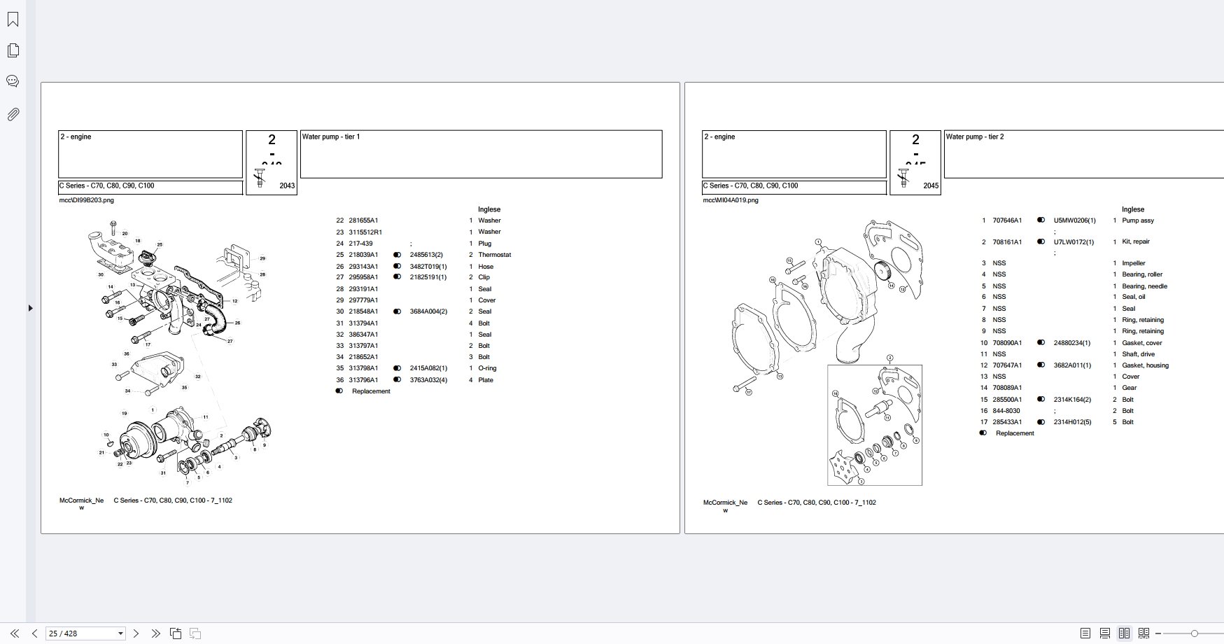 McCormick Tractor Parts Catalog PDF