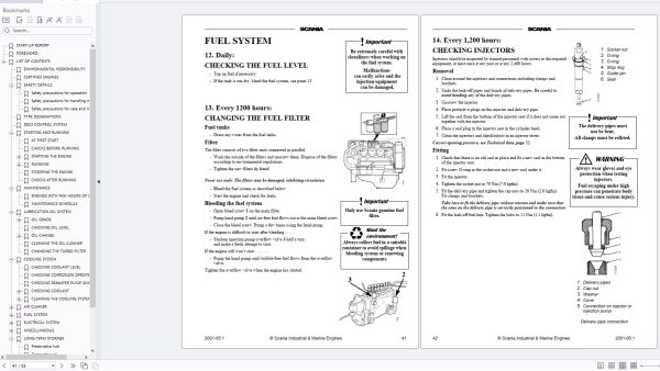 Scania Generator Set and Marine Engine Operators Manual Collection (3)