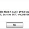 Scania SDP3 Bug Fix Error Solution 4
