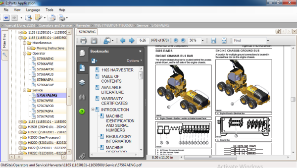 Tigercat EPC 06.2025 Parts Catalog Service Operator Manuals VMWARE 8