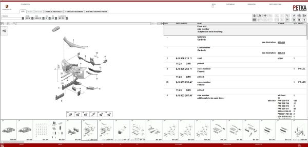 VMware Porsche EPC 8.0 07.2025 823 Spare Parts Catalog 4