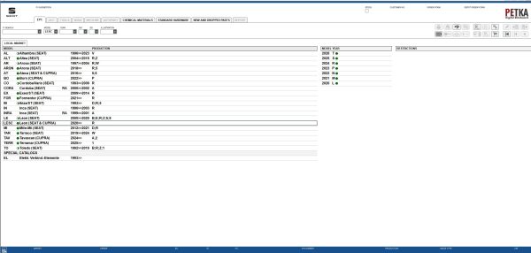 VMware Seat EPC 8.3 07.2025 1137 Spare Parts Catalog 2