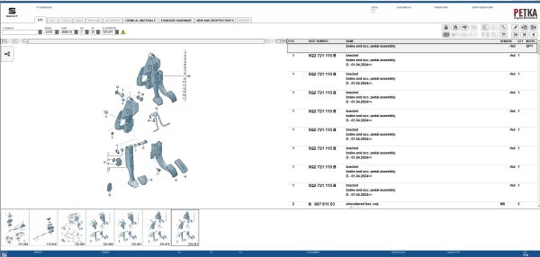 VMware Seat EPC 8.3 07.2025 1137 Spare Parts Catalog 5