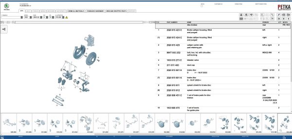 VMware Skoda EPC 8.3 07.2025 1143 Spare Parts Catalog 4