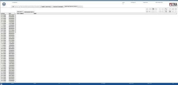 VMware Volkswagen Car EPC 8.3 07.2025 1611 Spare Parts Catalog 3