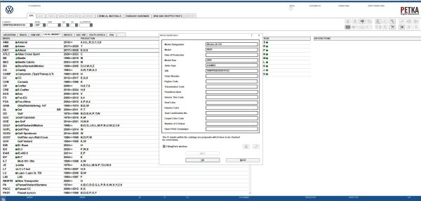 VMware Volkswagen Car EPC 8.3 07.2025 1611 Spare Parts Catalog 5