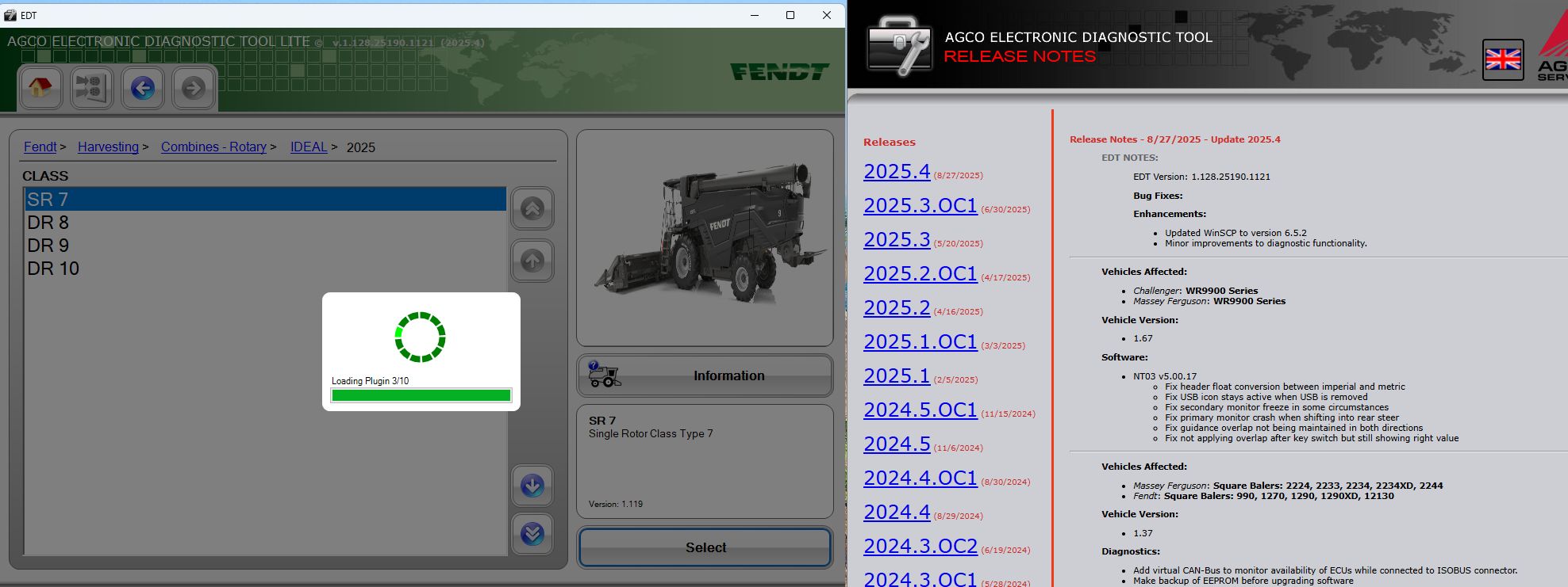 AGCO EDT 09.2025 Electronic Diagnostic Program 3