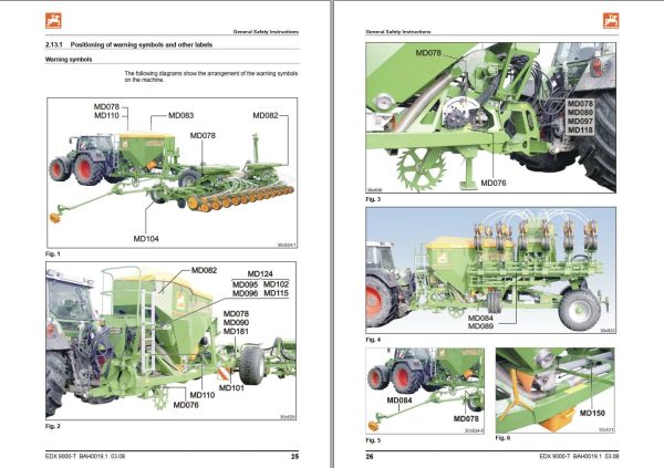 Amazone Airplanter Edx9000 T Operating Manual Mg2429 (2)