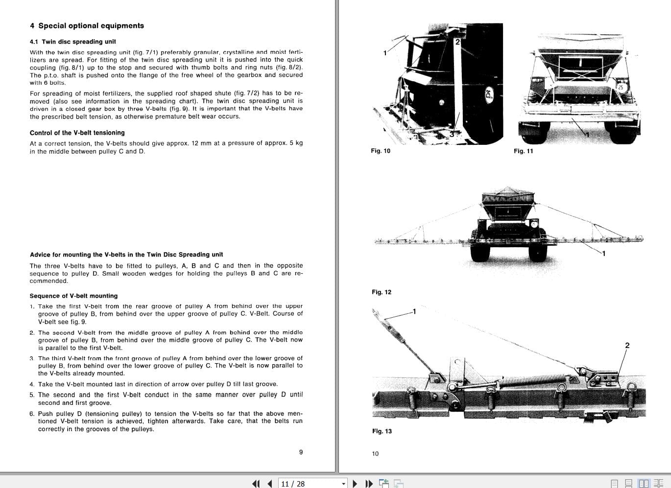 Amazone Broadcaster ZG B8000 ZG B8000T ZG B10000T Operating Manual DB458 (2)