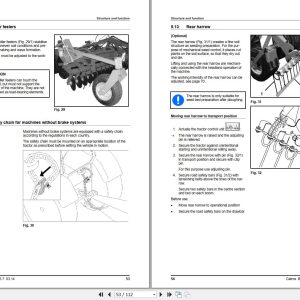 Amazone Disc Cultivator Catros 7501 2T Catros+ 7501 2T Operating Manual Mg2954 (2)