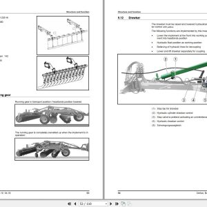 Amazone Disc Cultivator Certos 4001 2Tx 5001 2Tx 6001 2Tx 7001 2Tx Operating Manual Mg5278 (2)