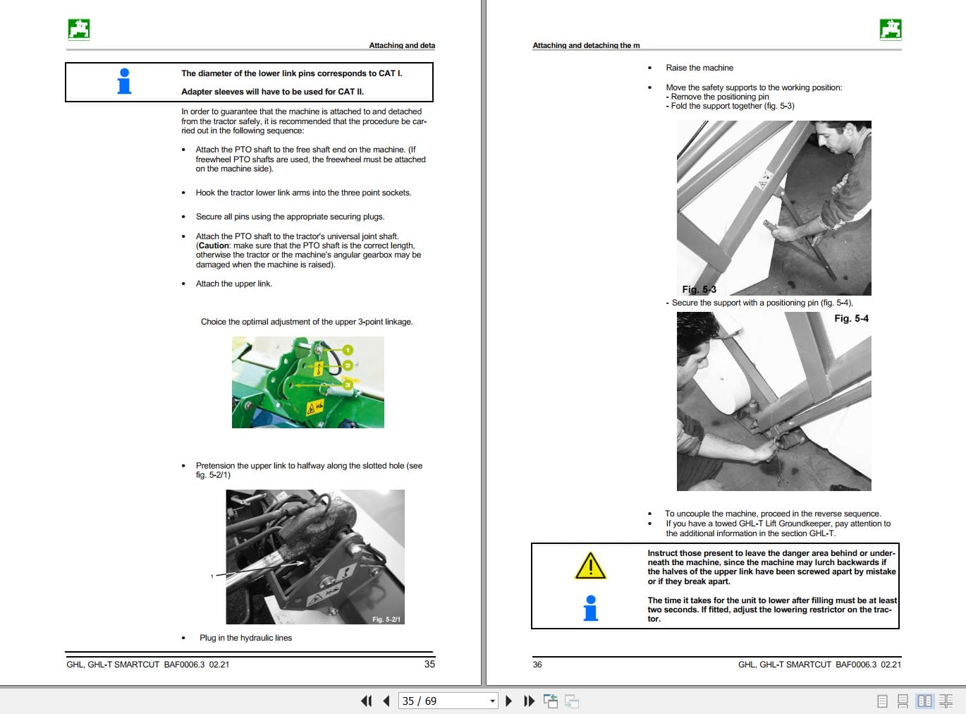 Amazone Groundkeeper GHL GHL T Smartcut Operating Manual MG5075 (2)
