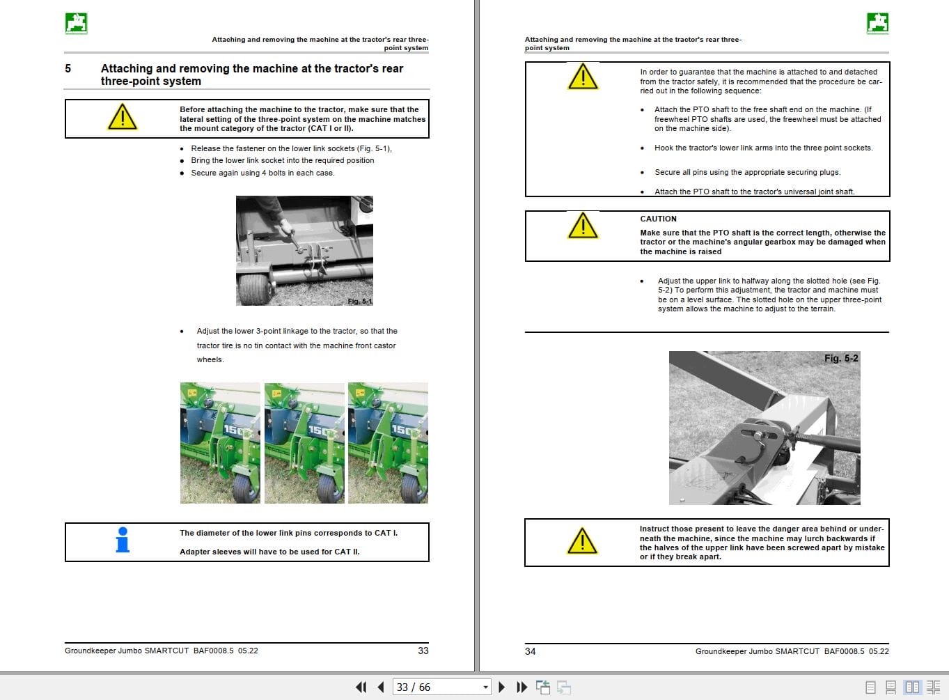 Amazone Groundkeeper GHS Jumbo Smartcut Operating Manual MG5081 (2)