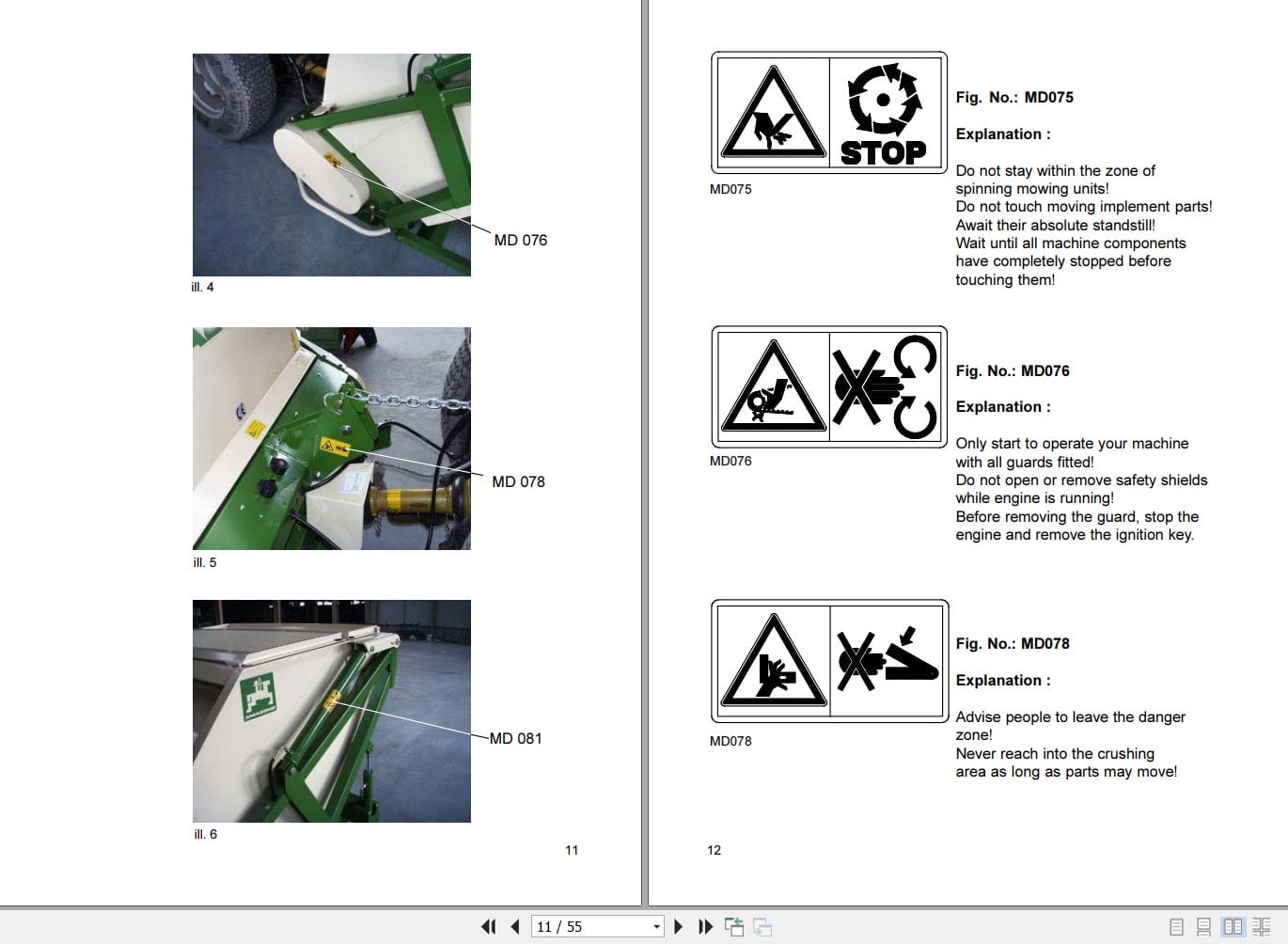 Amazone Lift Groundkeeper GHL GHL T 02 120 135 150 Operating Manual 992600 (2)