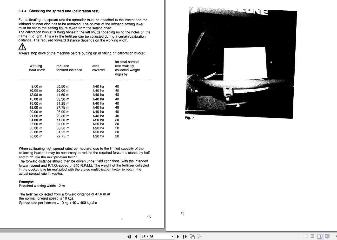 Amazone Precision Broadcaster ZA M Instructions Manual DB496 (2)