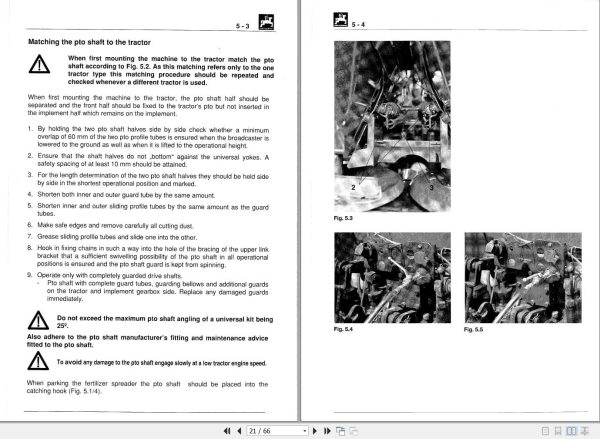 Amazone Precision Broadcaster Za Oc Instructions Book Mg254 (2)