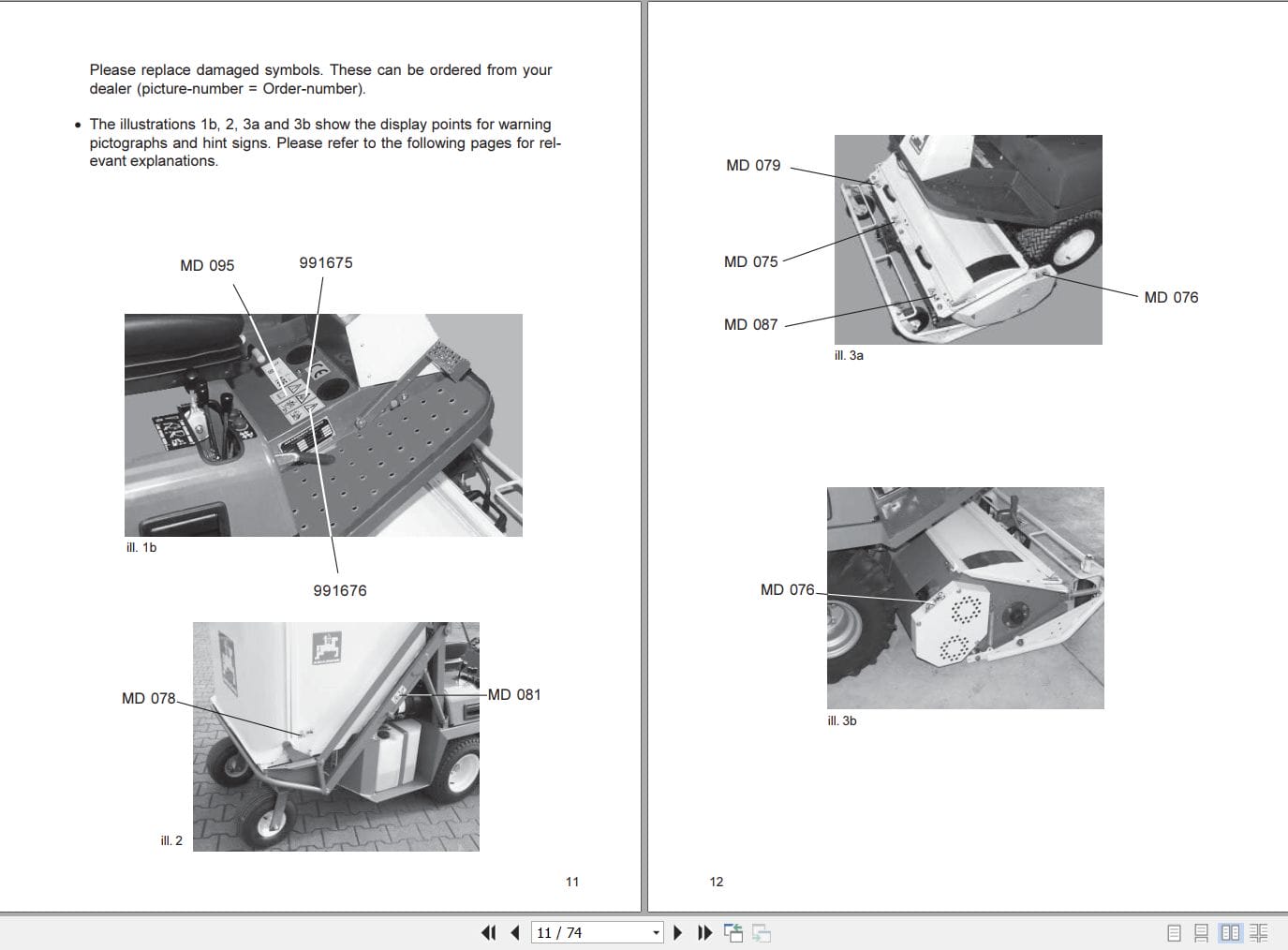 Amazone Profihopper PH03+ Operating Manual 994431 (2)