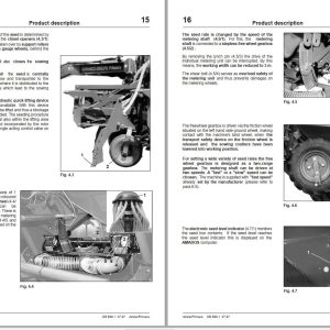 Amazone Seed Drill Airstarprimera 3 1000 To 6 3000 Operating Manual Db689 (2)