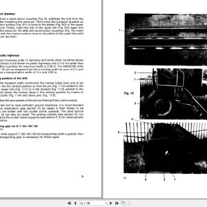 Amazone Seed Drill D7 25 D7 50 Instructions Manual Db552 (2)